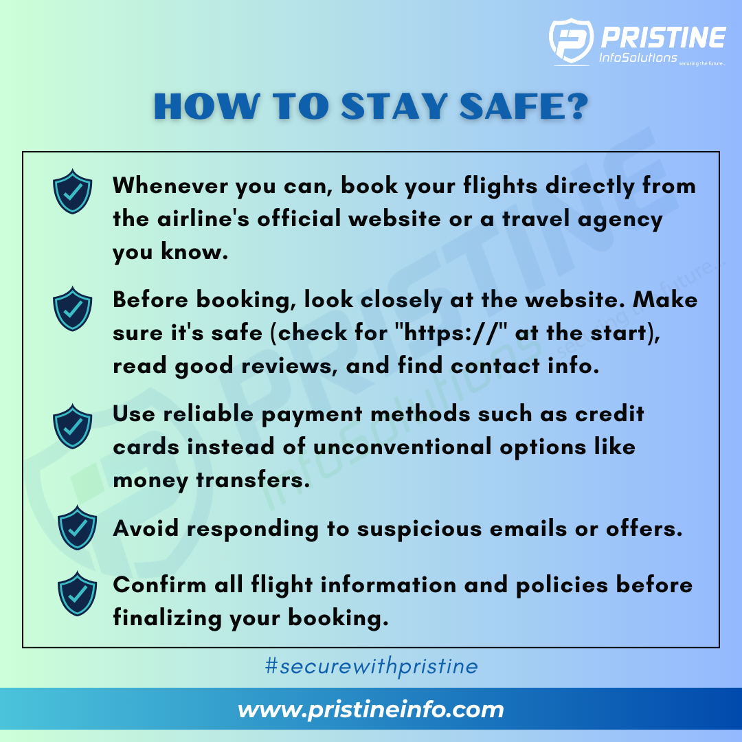 Flight booking scam 3